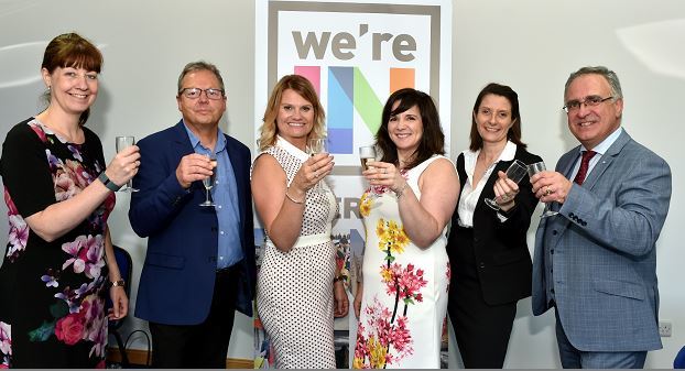 Members of the Inverurie BID group, who are pioneering the Pride of Inverurie Awards