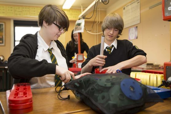 Six students at Milne's High School took part in the session.