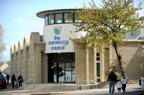 Moray Council's annexe in Elgin. Image supplied by Moray Council.