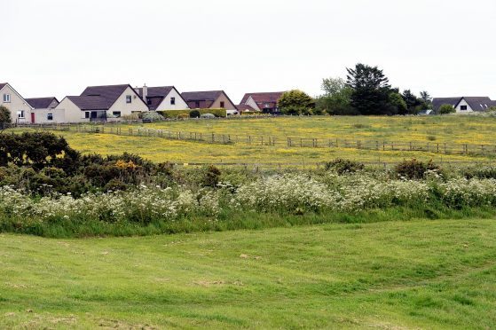 The Newtonhill land earmarked for development by Barratt