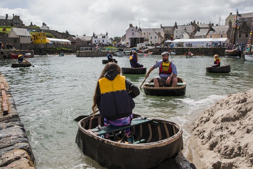 The boat festival at Portsoy h as been nominated for an award.