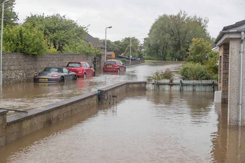 Increased flooding over the years has affected the road budget

(Portsoy in 2017)