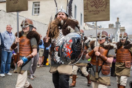 Vikings have previously visited the festival.