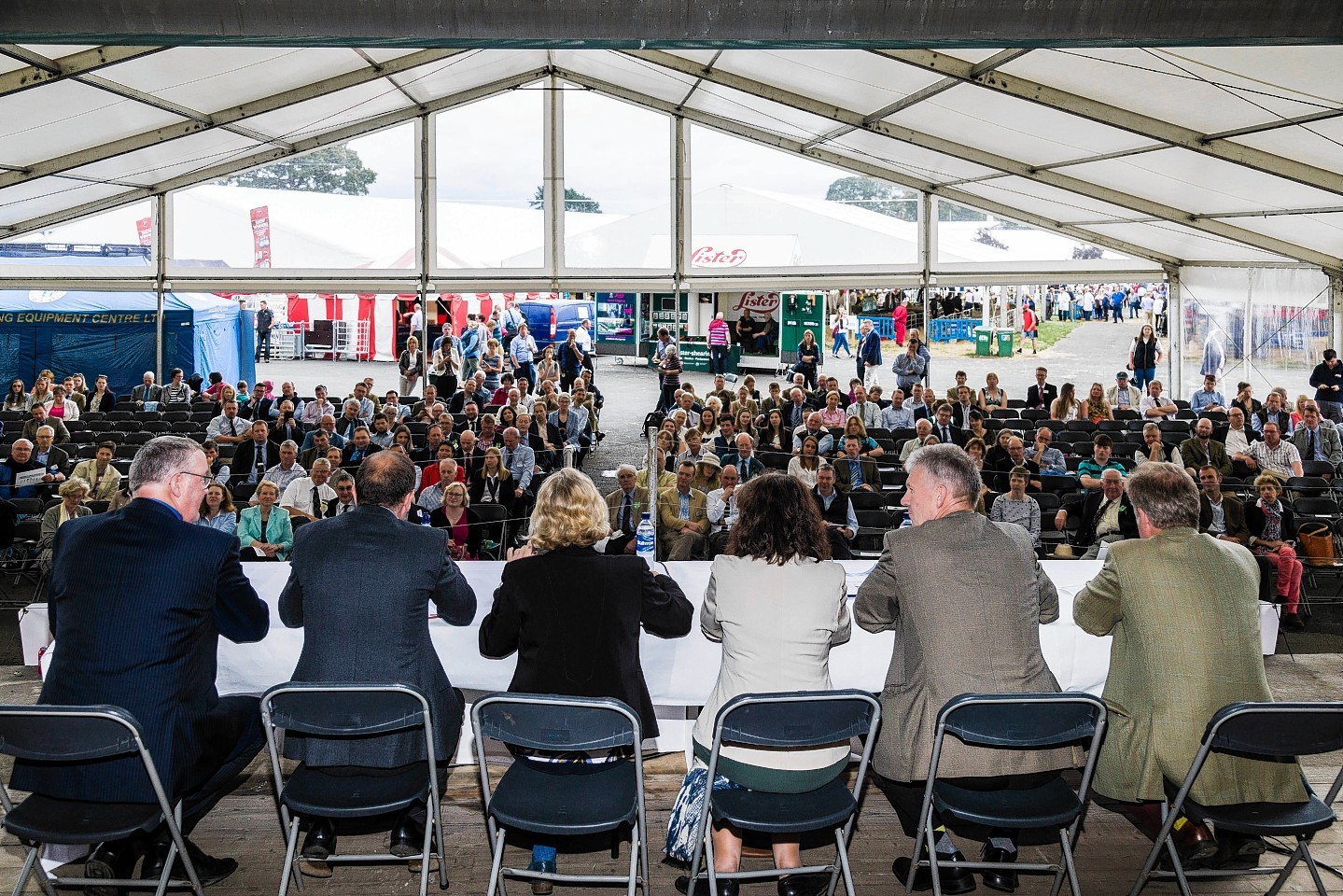 The Oxford Farming Conference debate at the Highland Show