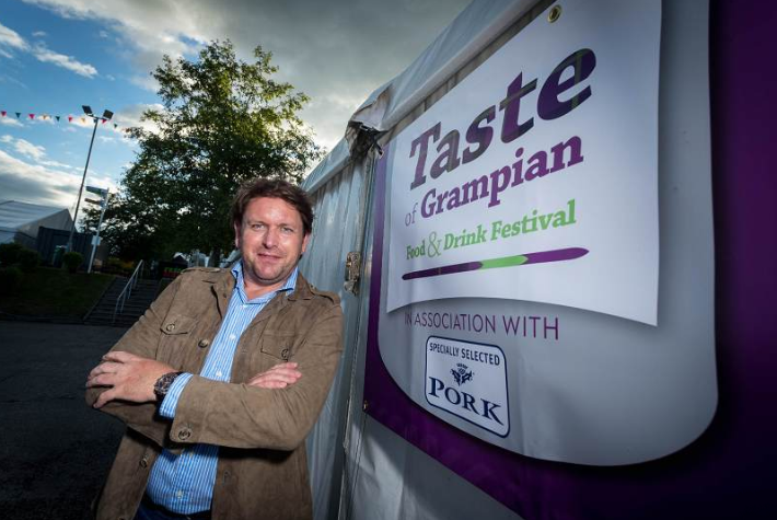 James Martin will be appearing at Taste of Grampian