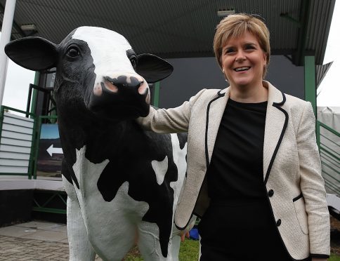 Nicola Sturgeon at the 177th Royal Highland Show