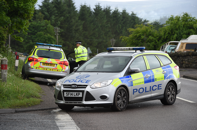 A96 crash at Pitcaple on June 5 2017