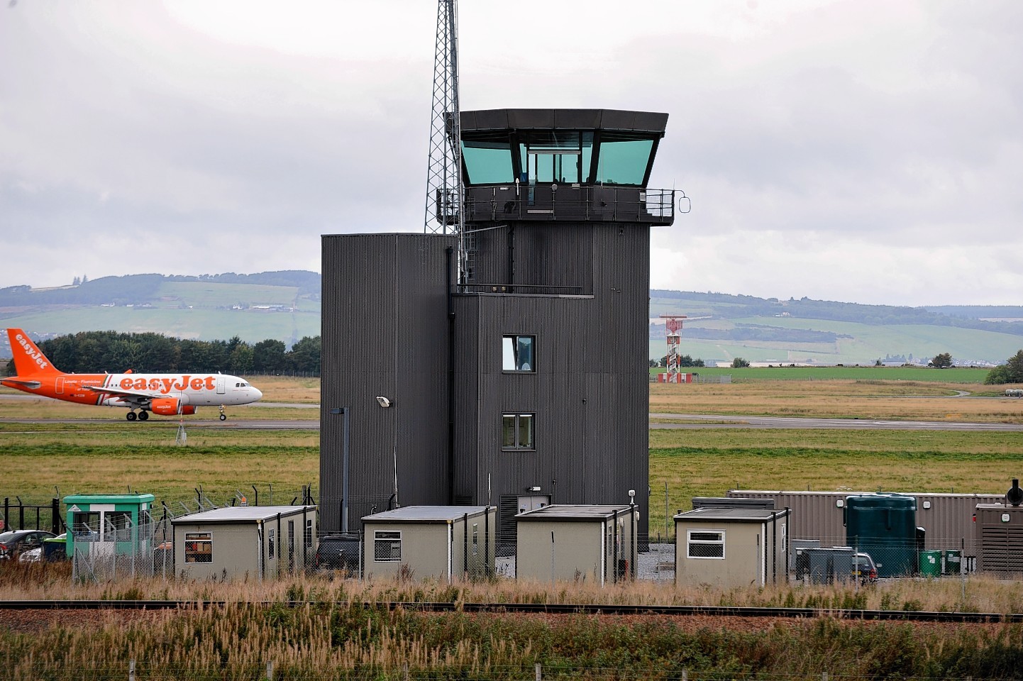 Air traffic control at Inverness.