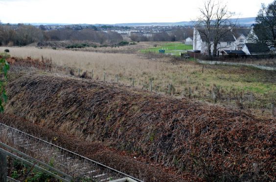 The view of the Bilbohall site from Wards Road.