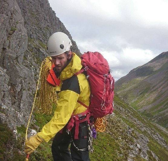 The Cairngorm Mountain Rescue Team was called out when a climber fell 30 feet down Ptarmigan Ridge.