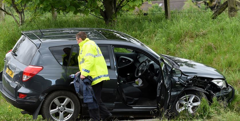 A man died in a crash on the A90 near Laurencekirk.