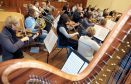 Inverurie Orchestra at a rehearsal in 2008