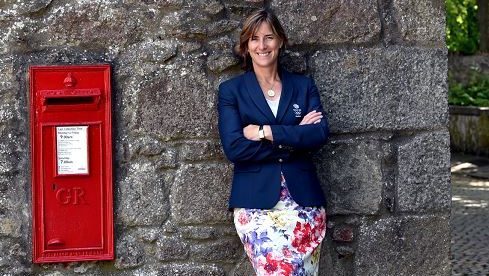 Dame Katherine Grainger was in Old Aberdeen to collect her honory degree from Aberdeen University