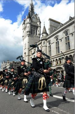 The 2015 parade, picture Kenny Elrick