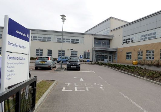 Portlethen is among nine schools that requires repairs. (Picture: Jim Irvine)