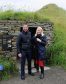 Crown Prince Haakon and Crown Princess Mette-Marit tour Skara Brae during their short visit to Orkney. Picture by Sandy McCook