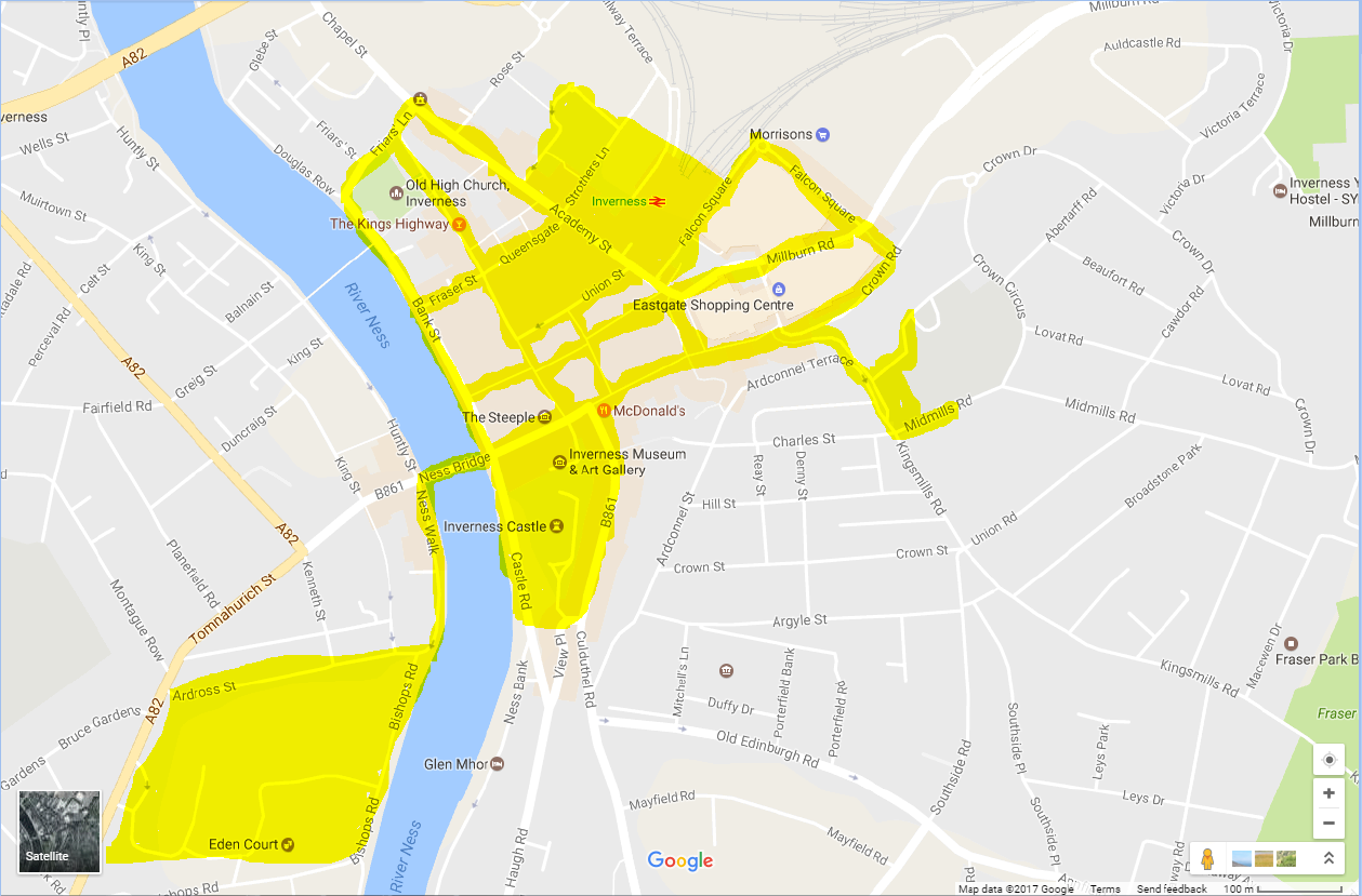 The WiFi coverage will be extending across the city centre