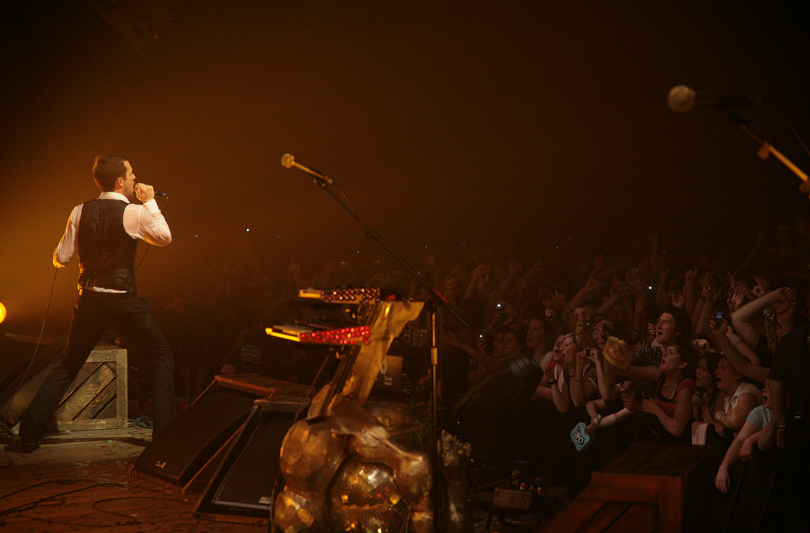 The Killers rocking the AECC in 2007