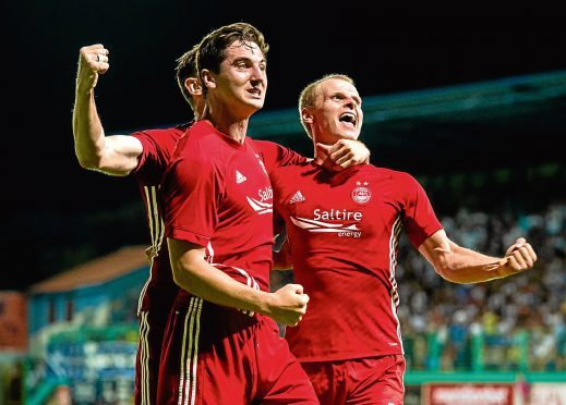 Kenny McLean scored Aberdeen's opening goal