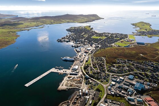 Lerwick harbour