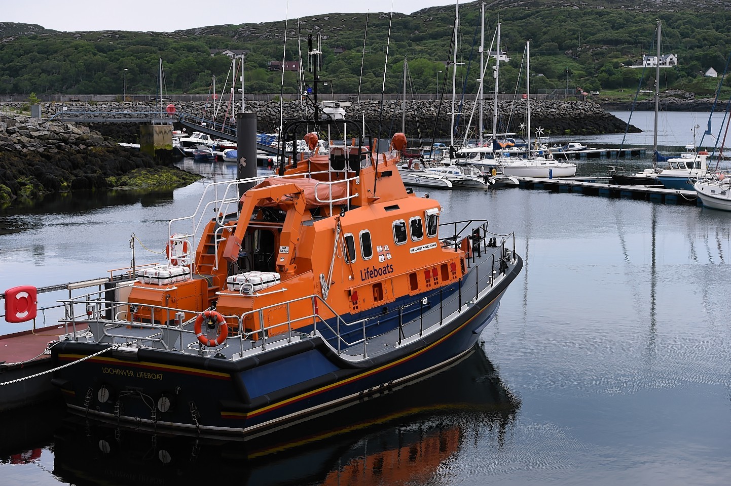 The Lochinver Lifeboat.