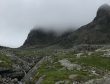 Conditions on Ben Nevis were poor with rain and low cloud when the rescue team set off.