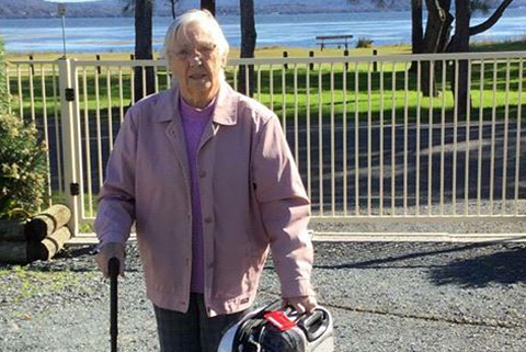 Chrissie Grant, 96, faces deportation.