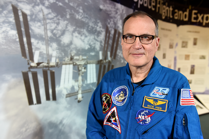 Astronaut Richard Hieb