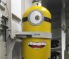 Image of a minion on the aircraft carrier HMS Queen Elizabeth