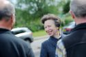 The Princess Royal visits the new Dundonnel Mountain Rescue base in Dingwall as part of a series of visits yesterday in Easter Ross. Pictures by Sandy McCook