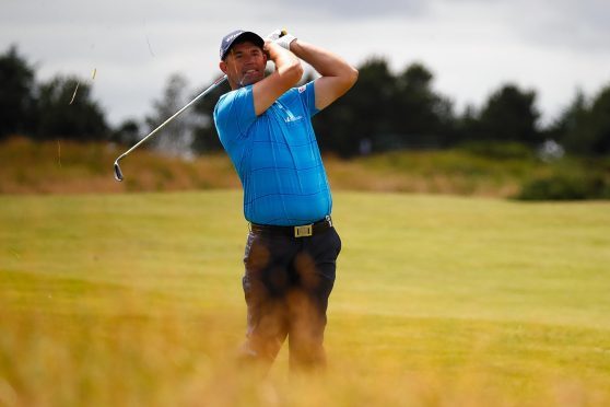 Padraig Harrington is joint leader of the Scottish Open after two rounds.