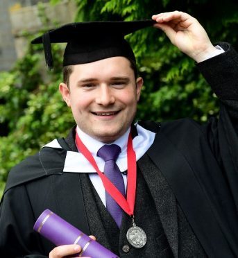 Tom Sadler, RGU graduate.