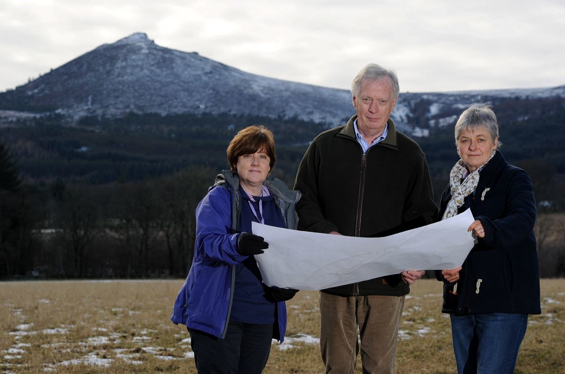 Save Bennachie campaigners  fear that a proposed high level route across the foothills of the mountain may still be under consideration.