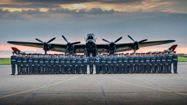 The Queen's Colour Squadron of the RAF