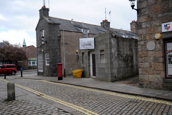 The old toilet block will now be transformed into a cafe