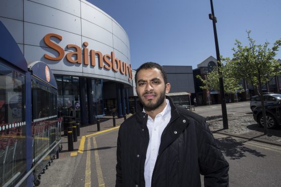 Yousif Badri was arrested for terror charges when he was shopping for a sandwich.
PIC DEREK IRONSIDE / NEWLINE MEDIA
