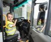 Aberdeen, Scotland, Thursday 2nd August 2017

Kai is a keen Bin Lorry fan and he was given an opportunity to explore on up close when he visited Altens East Resource and Recovery Facility with his family.

Pictured is Kai inside Bin Lorry truck.

Picture by Michal Wachucik / Abermedia