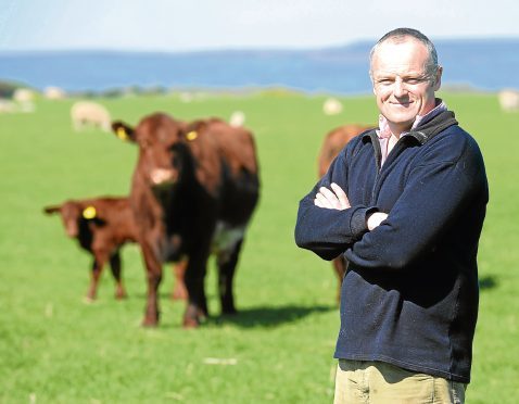 John Scott from Fearn Farm in Easter Ross is taking part in the virtual event.