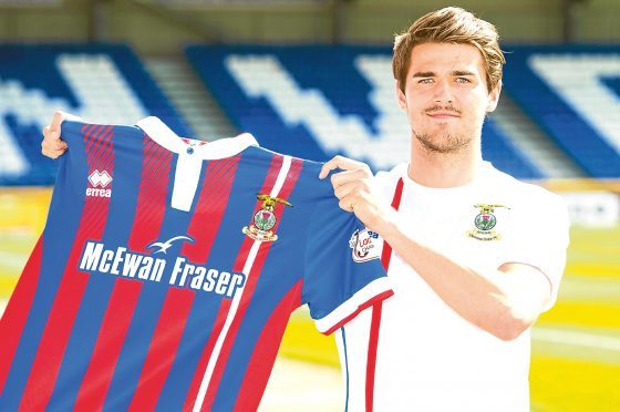 New Inverness signing Charlie Trafford