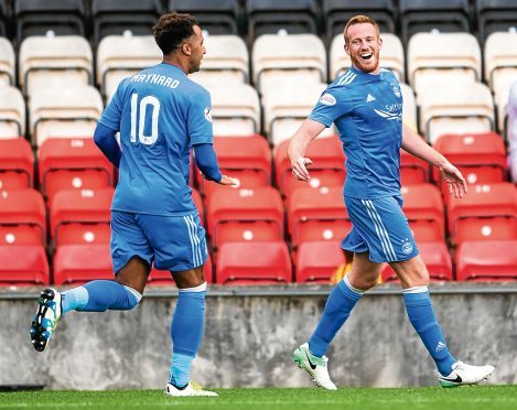 Adam Rooney scored Aberdeen's opening goal