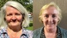 Conservative candidate Lesley Berry (L) and SNP candidate Elaine Mitchell (R)