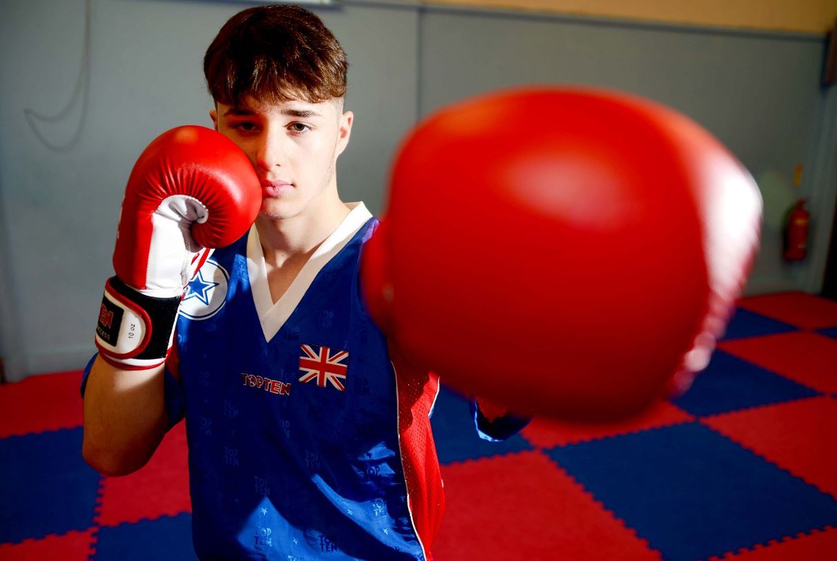 Dylan Banfield, who trains at Kaizen Kickboxing, has been selected for the British squad.