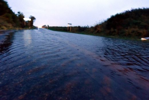 Flooding on the A90 closed the road overnight, 4 miles south of Fraserburgh.