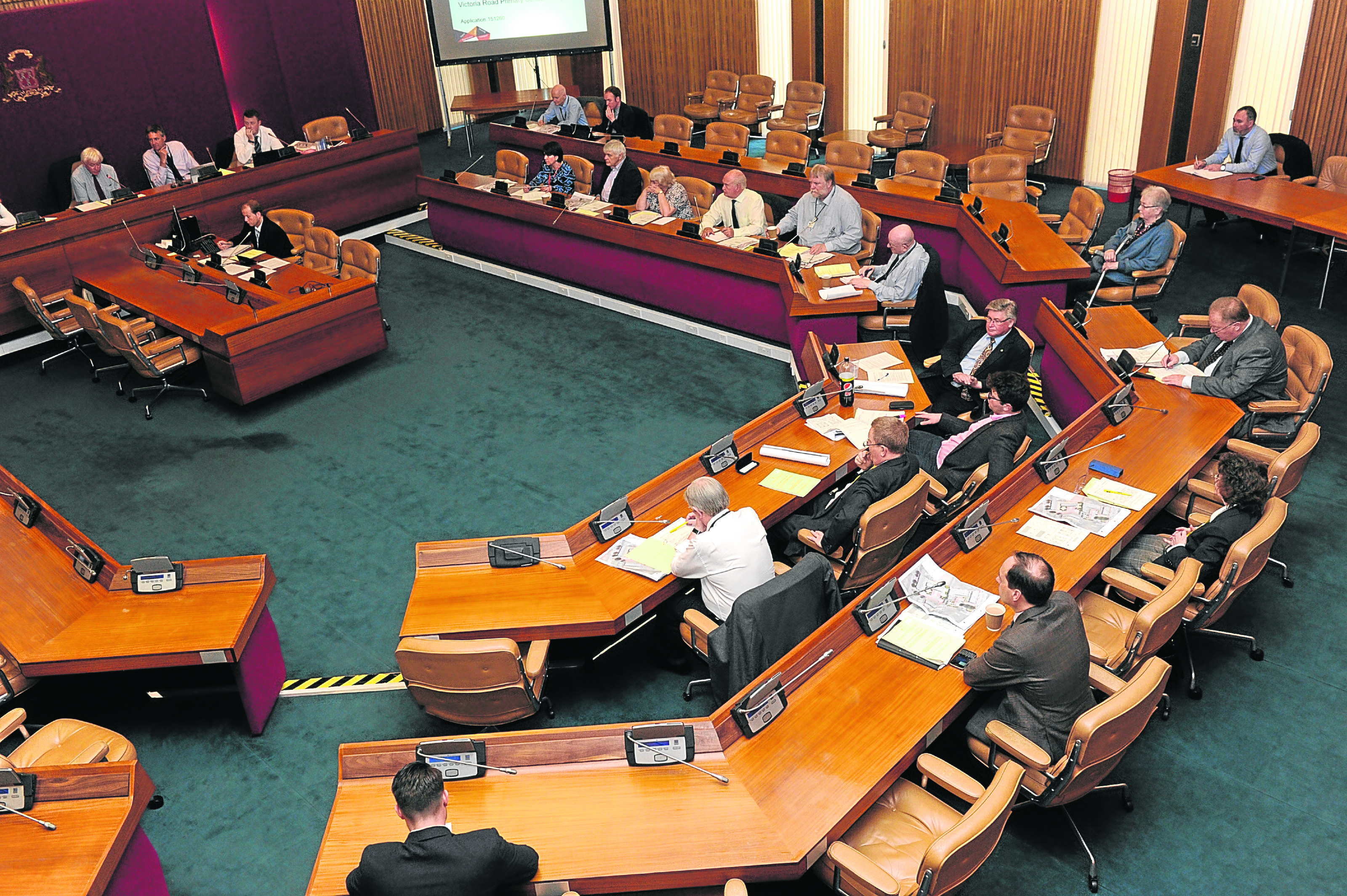 Council Chamber in Broad Street