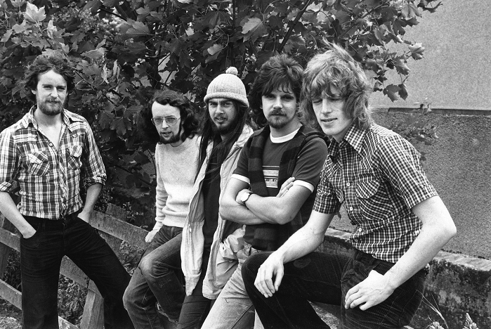 Gaelic group Runrig, from left, Calum Macdonald, Blair Douglas, Malcolm Jones, Donnie Munro and Rory Macdonald, as they were in July 1978