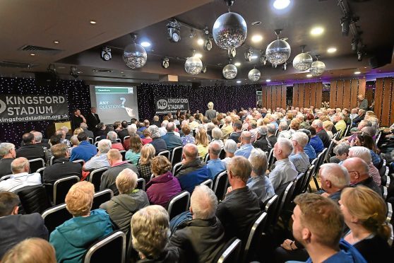 The No Kingsford Group's meeting at the Holiday Inn, Westhill.
31/08/17.
Picture by KATH FLANNERY