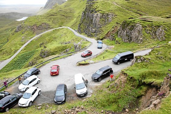 The Quiraing on the Isle of Skye