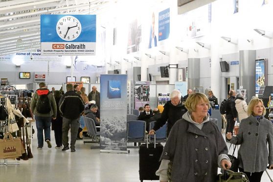 Inverness Airport.