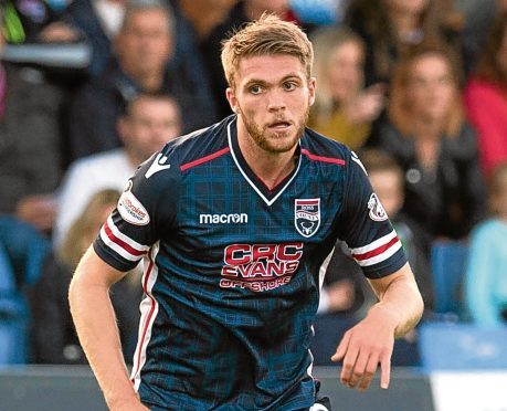 Ross County defender Marcus Fraser.