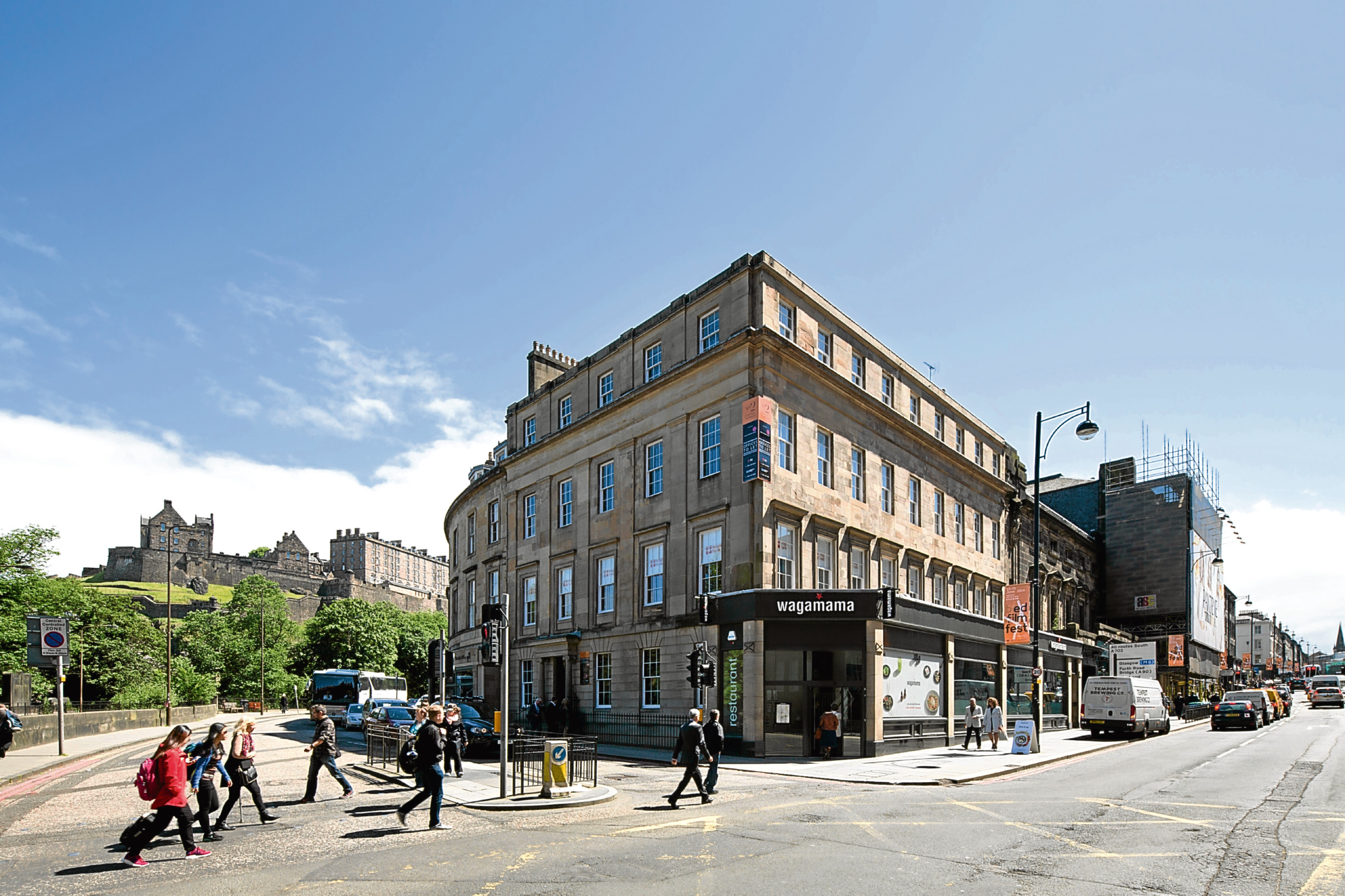Knight Property Group has completed work on No2 Castle Terrace, with views of Edinburgh Castle.